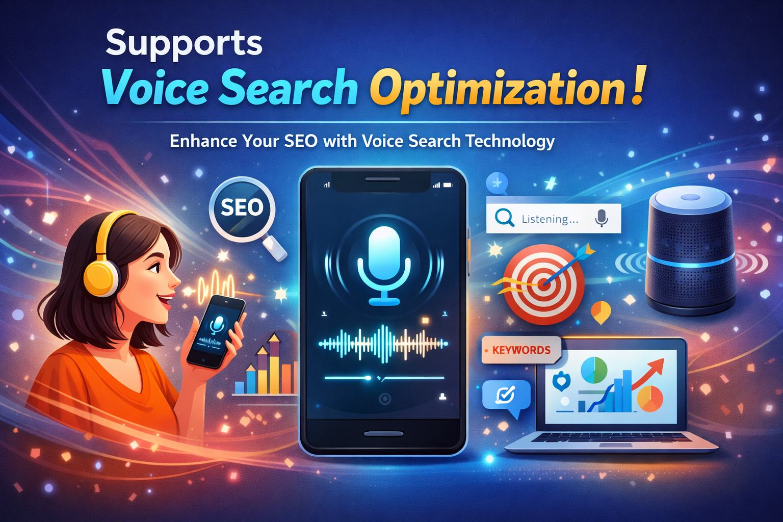 Supports Voice Search