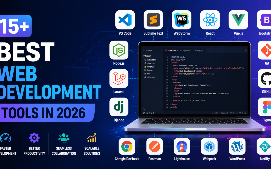 15+ Top Web Development Tools in 2026