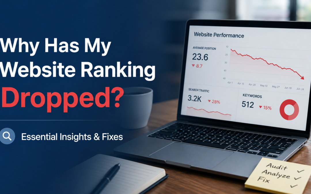 Why Has My Website Ranking Dropped? Essential Insights & Fixes