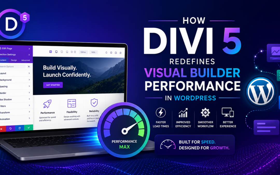 How Divi 5 Redefines Visual Builder Capability in WordPress.